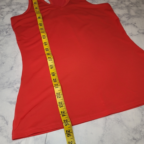 Under Armour V-neck Tech Tank Heat Gear Fitted Medium - Picture 9 of 11